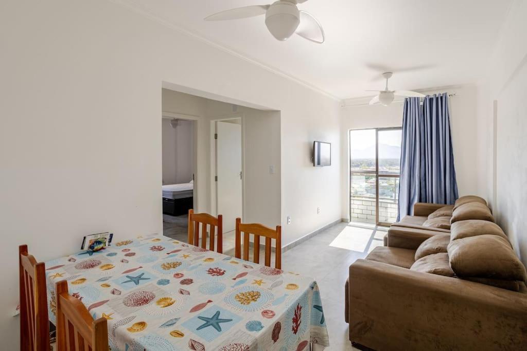 Apartamento Frente Para O Mar 6 Pessoas Com Estacionamento Praia Grande  Bagian luar foto